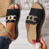 Ladies Comfortable Beach Slides Wide Width Open Toe Casual Mules With Arch Support  Shock Absorptio 6