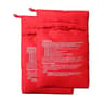 4Minute Microwave Potato Cooker Bag Reusable Red Pouch For Baking Perfect Potatoes Quickly Express  7