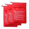 4Minute Microwave Potato Cooker Bag Reusable Red Pouch For Baking Perfect Potatoes Quickly Express  8