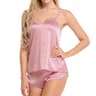 Sexy Ice Silky Pajamas For Women Black Gray Camisole Nightclothes Comfortable Casual Summer Sleepwe 5