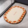 Diatomite Bath Mats Bathroom Absorbent Anti Slip Floor Mat Foot Carpet Quick Dry Shower Toilet Rug