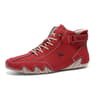 Leather Casual Shoes For Men Comfortable Outdoor Walking Sneakers Luxury Loafers Boots New In Fashi 2
