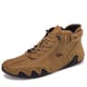 Leather Casual Shoes For Men Comfortable Outdoor Walking Sneakers Luxury Loafers Boots New In Fashi 3