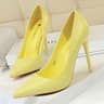Stylish High Heels Pumps For Women Black Pink White Wedding Shoes Stiletto Women Heels Fashion Pump 5