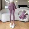 Seamless Fitness Leggings High Waist With Pocket Women Fake Two Pieces Leggings Elastic Slim Fashio 1
