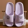 Soft Cartoon Sandals Printting Cute Bear Women Slippers Antislip Bathroom Shoes 2