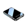 Portable Charger Mirror Screen LED Digital Powerbank Mini Power Bank External Battery 3