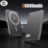 Portable Magnetic Wireless Power Bank Fast Charging External Battery For MagSafe IPhone Samsung Xia