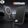 Portable Magnetic Wireless Power Bank Fast Charging External Battery For MagSafe IPhone Samsung Xia
