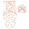 Newborn Photography Blanket Bowknot Blanket Hat Set Flower Lightweight Material 4