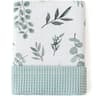 Bamboo Cotton Muslin Swaddle Wrap Blanket Waffle Printed Baby Blanket For Newborn 7