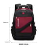 New Mens Business Backpack Large Capacity Travel Laptop Bag Double Shoulder Bookbag Oxford Cloth Pu 4