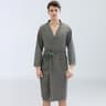 QuickDrying Waffle Bathrobe Mens And Womens Sauna Sweatshirt WaterAbsorbent Robe For Spring And Sum 6