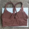 Fitness Sport Bra Top Solid Color Women Cross Back Bra Soft Gym Yoga Athletic Workout With Chest Pa 4