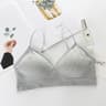 Elastic Padded Gym Running Bra Women Sports Bras Fast Dry Solid Color Fitness Yoga Sport Breathable 4