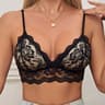 Sexy Lace Bralette For Small Chest Women Push Up Transparent Bras Backless Lingerie 3