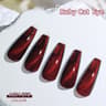Gel Nail Polish  Red Cat Eye Nail Varnish Gel For Professional  Home Manicures 7