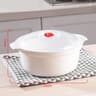 GIANXI Microwave Oven Special Box Heated Soup Pot Steam Rice  Buns With Lid Ecofriendly Food Grade  7