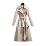 Elegant Womens Long Coat Loose Fit Fashionable Outerwear For Spring And Autumn Trendy And Slimming  4