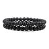 Natural Lava Stone Beaded Bracelets Bangles Set For Couples Energy Distance Best Friend Jewelry Gif 8
