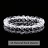 Handmade Opal Stone Bead Stretch Bracelet Simple Circle Design For Men And Women Reiki Healing Dist 10