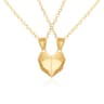Fashion Couple Necklace Set Heart Magnetic Necklace For Couples Heart Combination Pendant Anniversa 8