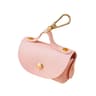 Faux Leather Pet Poop Bag Holder With Dispenser Portable Dog Bag Organizer Stylish Pet Supplies For 4