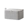 Large Capacity Nonwoven Quilt Storage Bag With Lids Zipper Foldable Dustproof Container For Clothes 4