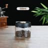 Transparent Glass Coffee Beans Storage Jars Vacuum Sealed Tank Airtight Food Storage Household Mois 5