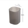 Large Capacity Matte Transparent Plastic Pen Holder For Desk Organization And Stationery Storage Fo