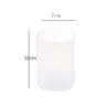 Large Capacity Matte Transparent Plastic Pen Holder For Desk Organization And Stationery Storage Fo