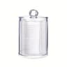 Clear Acrylic Makeup Organizer Makeup Cotton Pad Holder Round Makeup Swab Organizer Box 7
