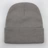 Solid Unisex Beanie Autumn Winter Wool Blends Soft Warm Knitted Cap Men Women 3