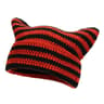 New Japanese Streetwear Harajuku Beanie Little Devil Striped Knitted Hat Women Girls Autumn Winter C