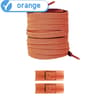 New Without Ties Elastic Laces No Tie Shoe Laces Press Lock Shoelaces Sneaker Kids Adult 8mm Widened
