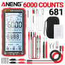 Digital Multimeter Rechargeable True RMS Voltage  Current Tester With LCD Display And NonContact Vo