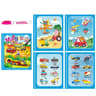 Reusable Water Drawing Magic Book With Pen Montessori Educational Toy For Toddlers  Kids Early Lear