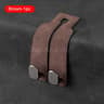 SEAMETAL Car Headrest Hook Premium Suede Alloy Dual Rear Seat Hanging Hanger Universal Car Hook Pho 6