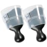 Premium Interior Cleaning Set Soft Bristle Car Detailing Brush Pair For Dashboards  Vents 2