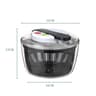 Effortless Salad Prep With A Salad Spinner Bowl That Washes Dries And Drains Greens Fast For Freshe 1