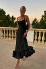 Coastal Elegance Ruffle Maxi Dress  Backless Summer Beach Dress For Parties  Vacations 1