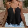 Linad Sexy Pink Backless Camisole Summer Gyaru Casual Sleeveless Tops Woman 2025 Pure Cotton Loose  1