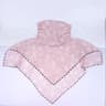 Floral Ice Silk Sun Protection Scarf Mask For Women Adjustable Face  Neck Cover 2
