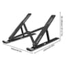 Adjustable Laptop Stand Foldable Cooling Riser For MacBook Tablets  Phones 3