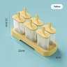 Silicone Popsicle Molds 6Cavity Reusable Ice Pop Maker For Kids  Homemade Frozen Treats 3