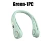 Portable Bladeless Neck Fan With LED Display Rechargeable Personal Cooling Fan 2