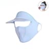 Ice Silk UV Face Mask With Brim Sun Protection Face Cover For Cycling Hiking  Outdoor Activities 1