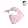 Ice Silk UV Face Mask With Brim Sun Protection Face Cover For Cycling Hiking  Outdoor Activities 2