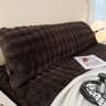 Decorative Plush Long Pillowcase Solid Color Soft And Comfortable Fabric Pillow Cover 4