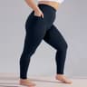High Waisted Yoga Pants For Women Plus Size Hip Lift Athletic Leggings With Pockets Solid Color Cap 7